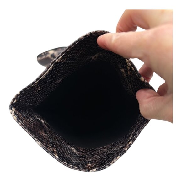 Sigerson Morrison Kailey Snakeskin High Heel Boots Size 9 - Picture 7 of 8